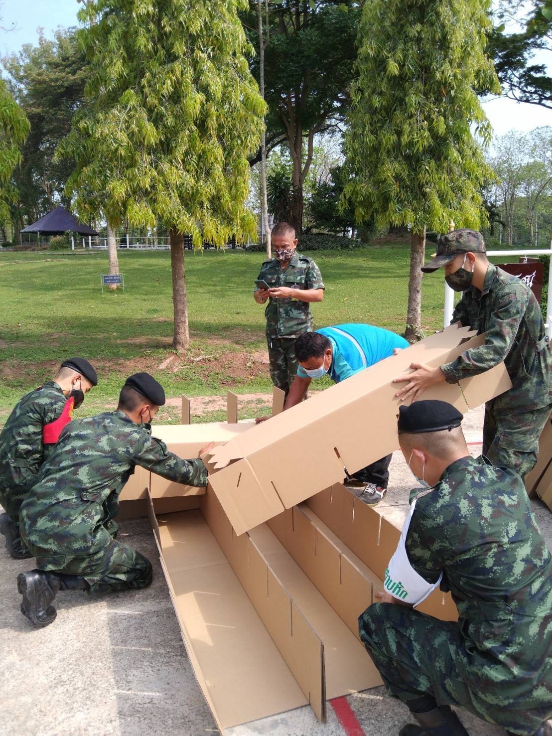 1_4เตียงสนามกระดาษเอสซีจีพี